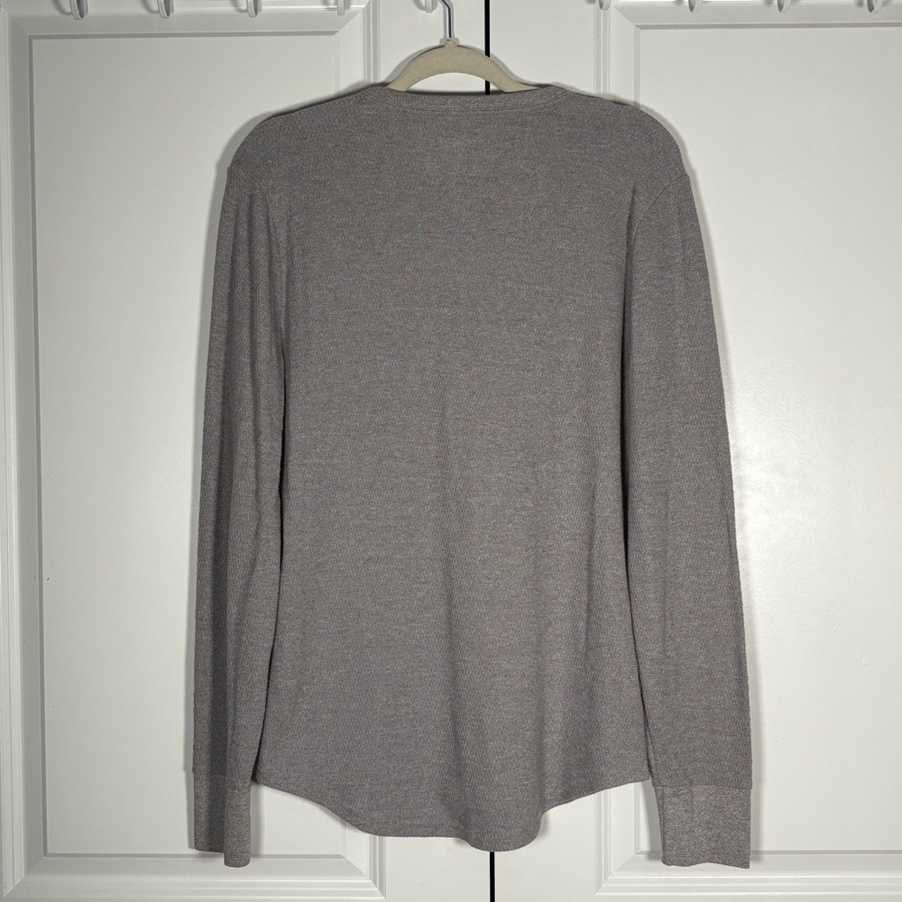 Hollister Henley Long Sleeve Sweatshirt Y2K - Picture 3 of 4